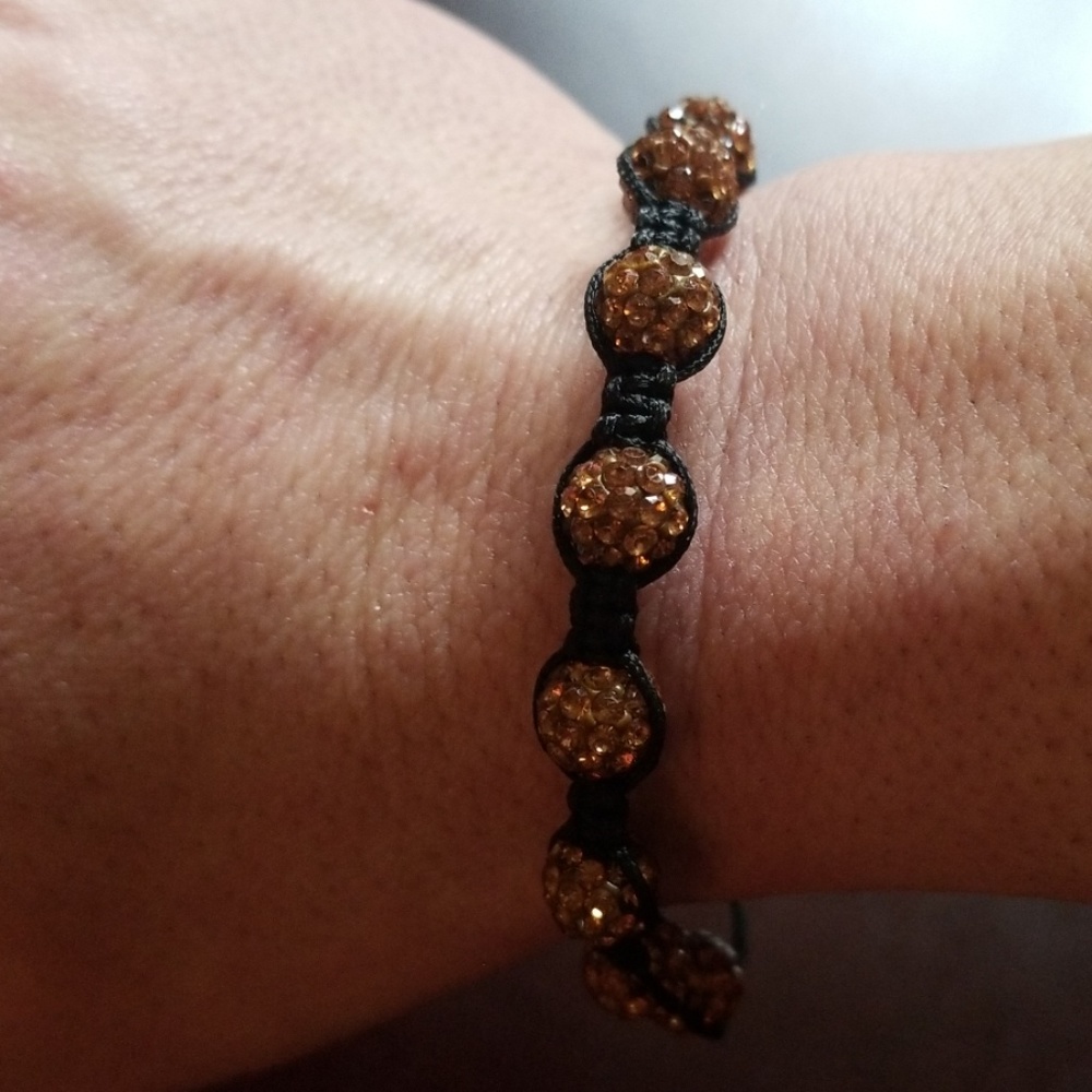 Swarovski crystal adjustable bracelet